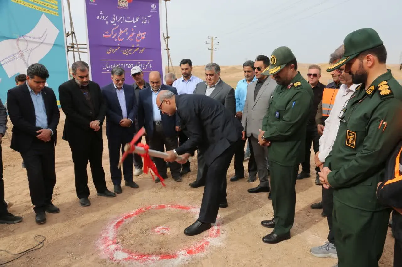 احداث روگذر برکت آغاز شد