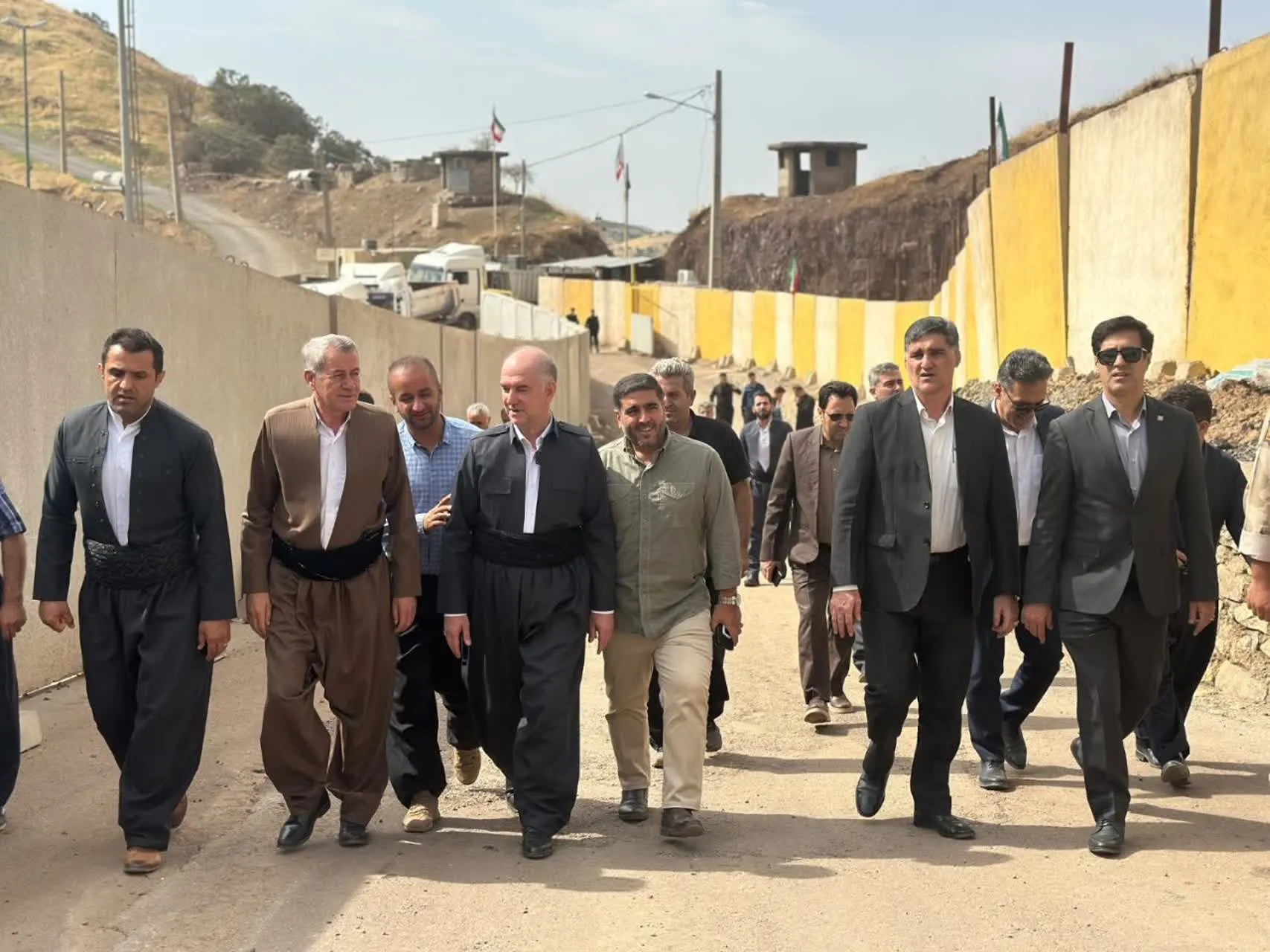 بازدید میدانی سرپرست گمرکات استان کرمانشاه از مرز شوشمی