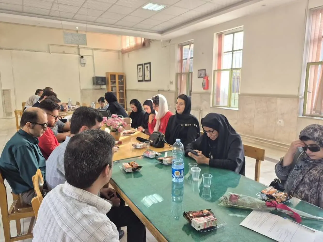 گرامیداشت روز جهانی عصای سفید در کتابخانه علامه طباطبایی