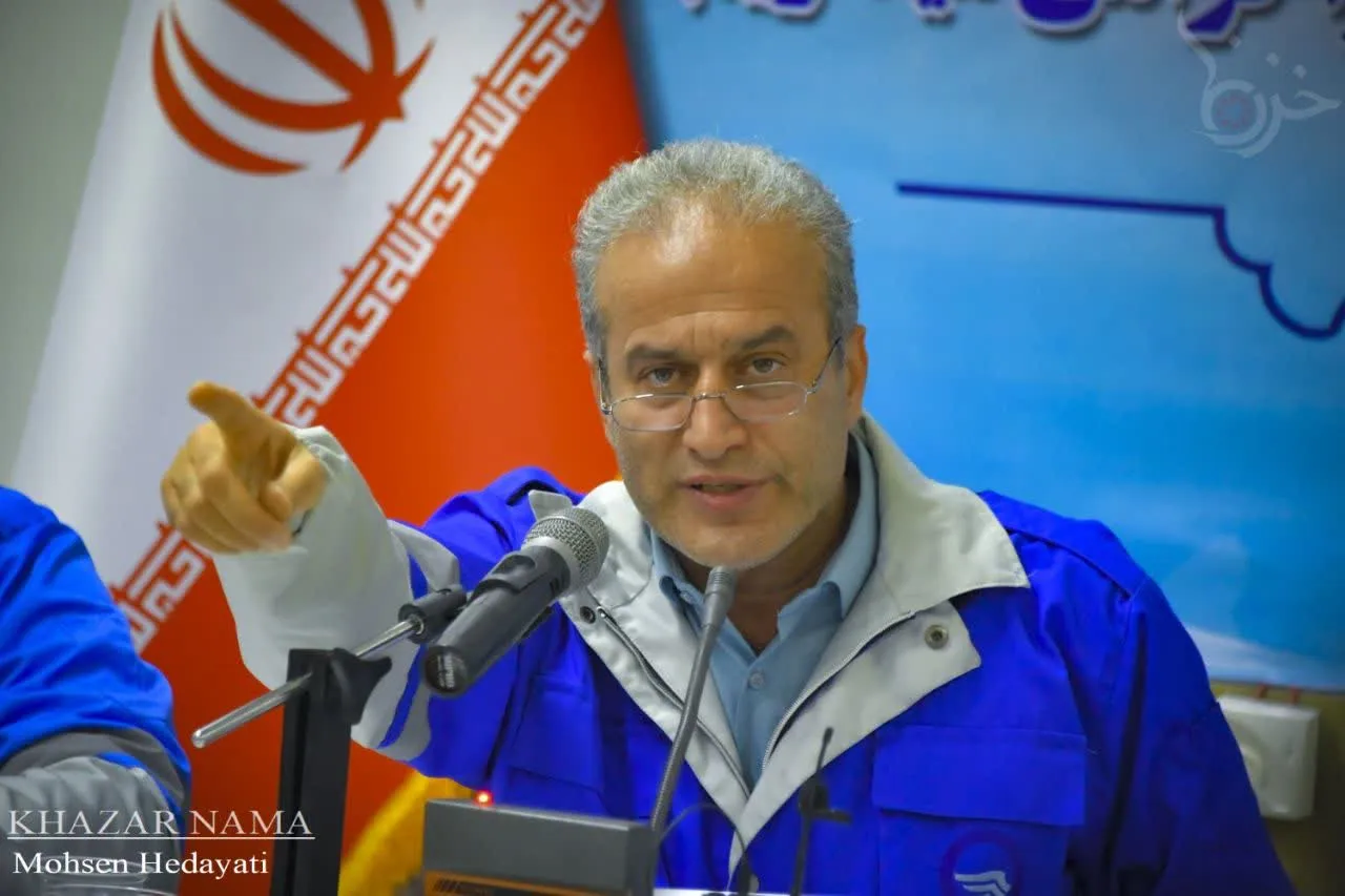مخزن 500 مترمکعبی کیاپی میاندورود در ایستگاه پایانی؛ پیشرفت 85 درصدی پروژه آبرسانی