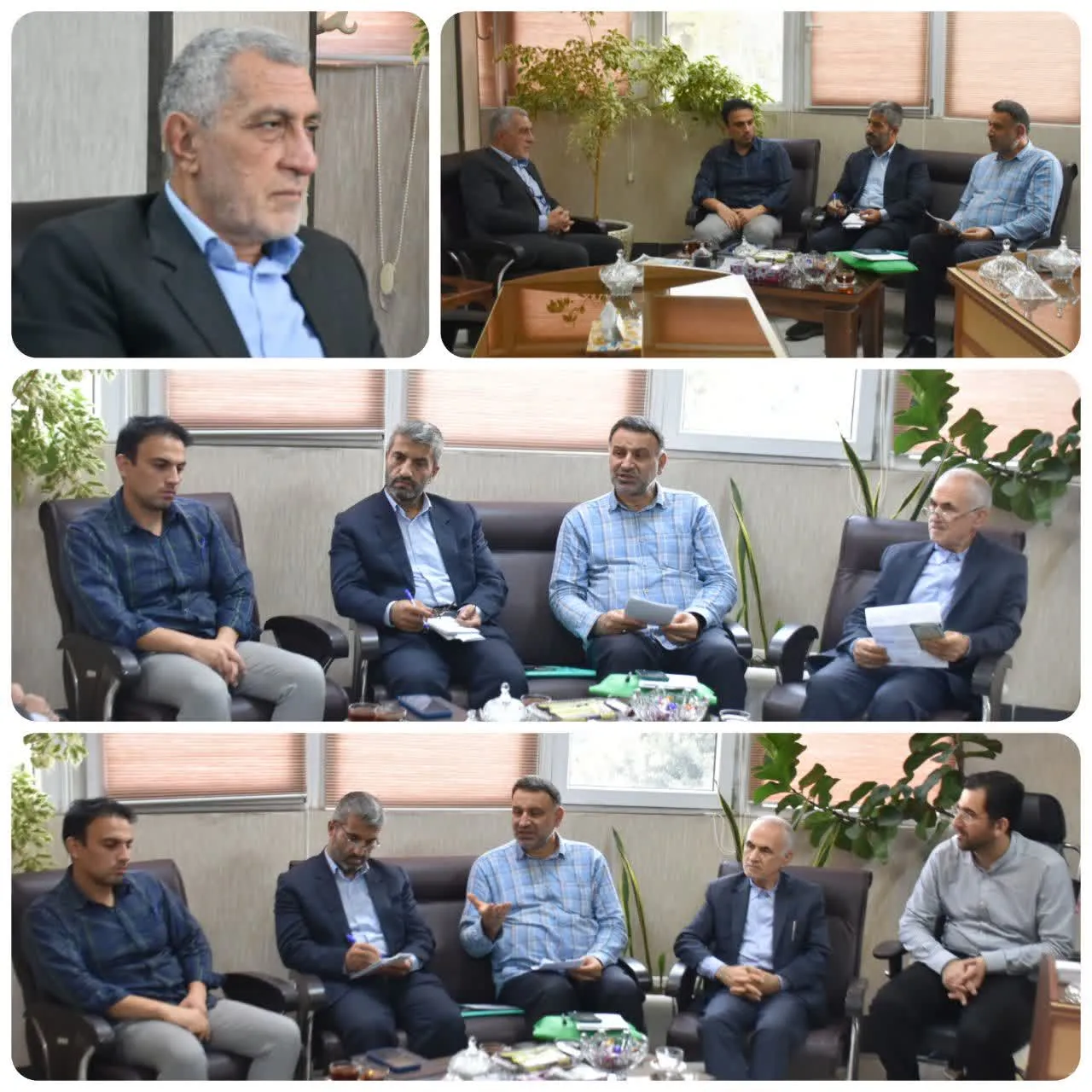 نشست صمیمی مدیرعامل،اعضای هیئت مدیره وامنای مؤسسه قرآنی شمیم بهشت با،مهندس مرتضی کاردگررئیس شورای اسلامی شهر بابل