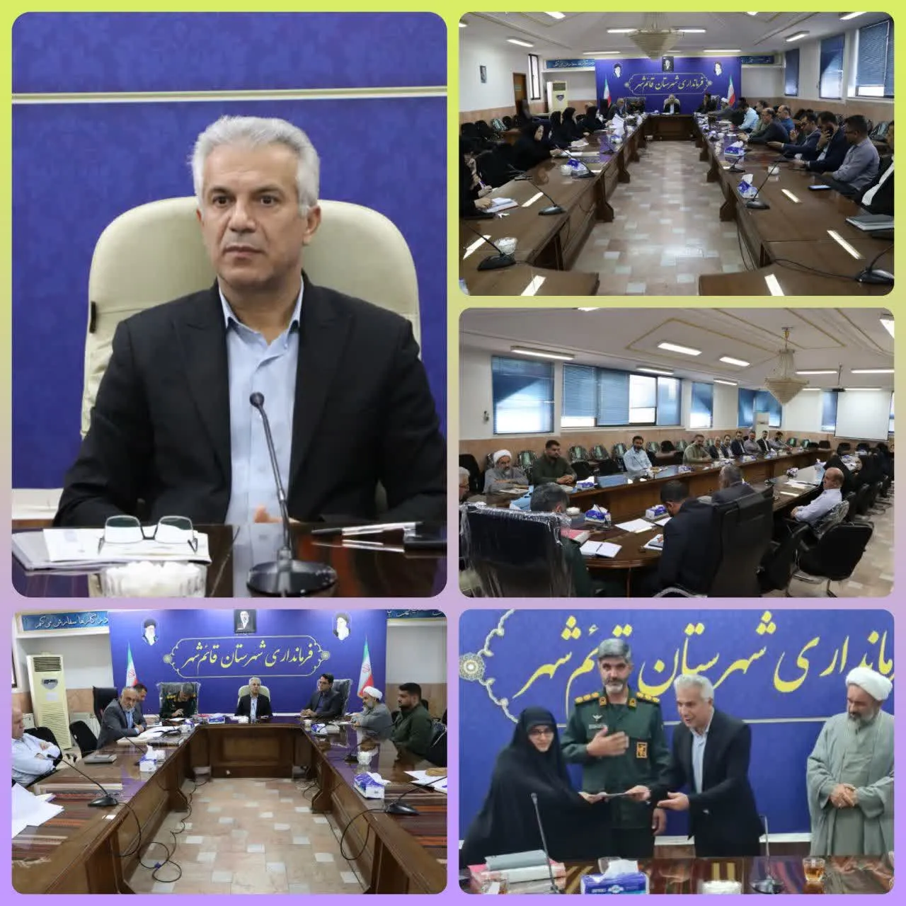 تأکید برترویج فرهنگ عفاف وحجاب در جلسه ستاد شهرستان قائم‌شهر
