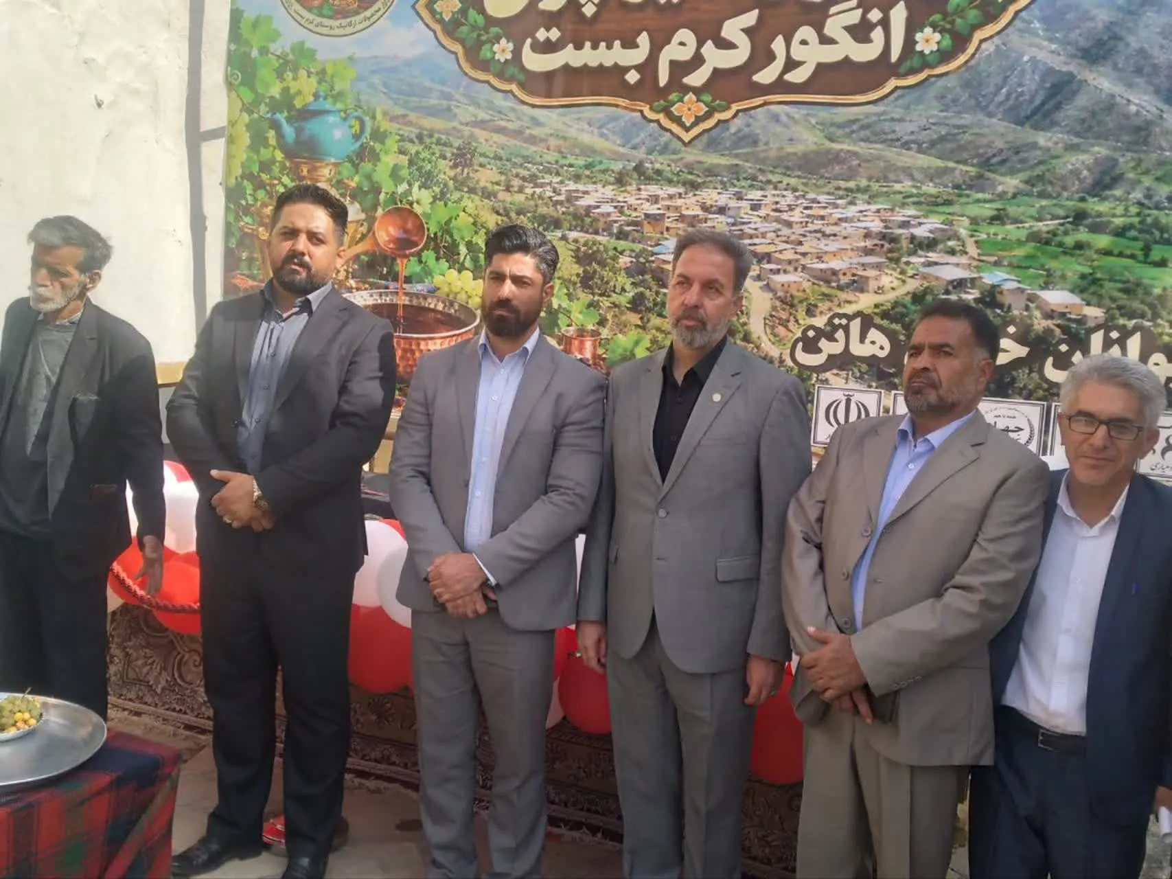 برگزاری اولین  جشنواره انگور در بخش بیلوار