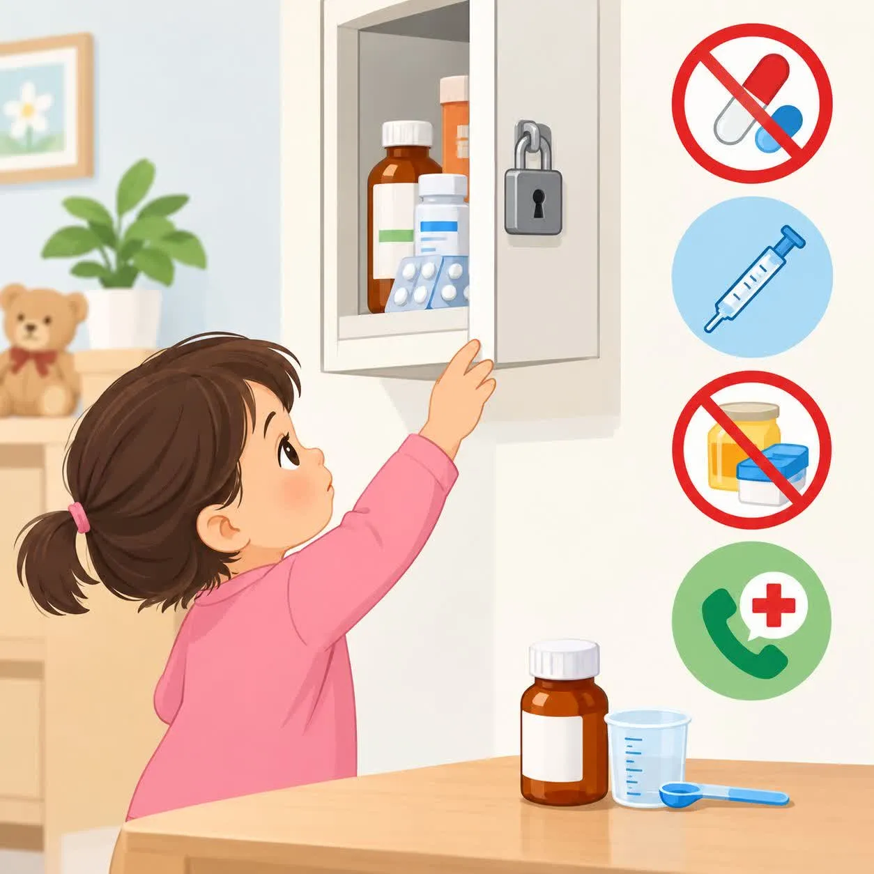 پیشگیری از مسمومیت‌های دارویی در کودکان؛ با تأکید بر نقش والدین