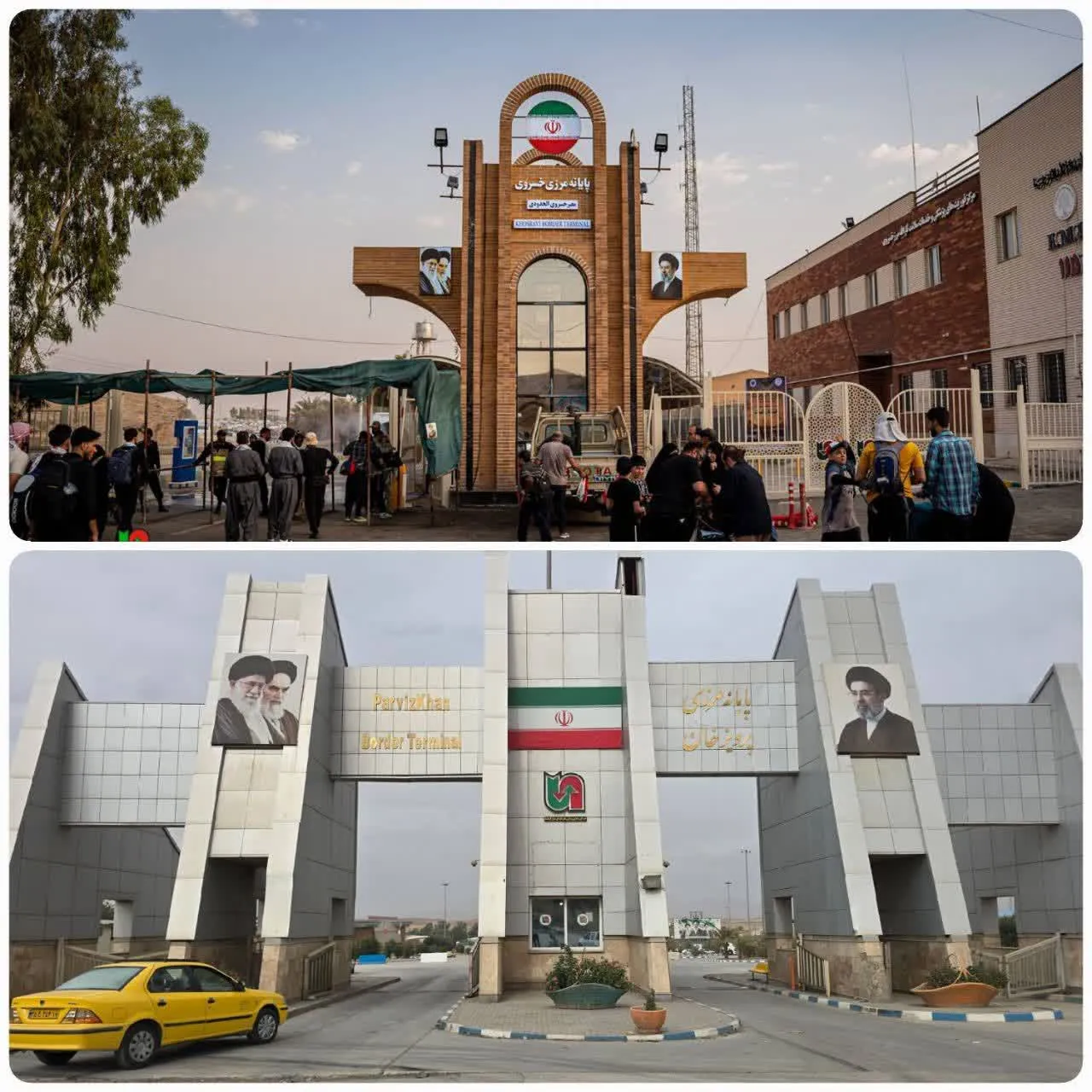 تردد بیش از یک میلیون و 556 هزار نفر از پایانه‌های مرزی خسروی و پرویزخان استان کرمانشاه