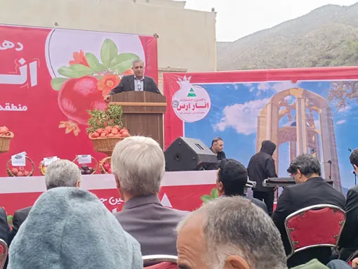 دهمین جشنواره انار ارس در اشتبین برگزار شد