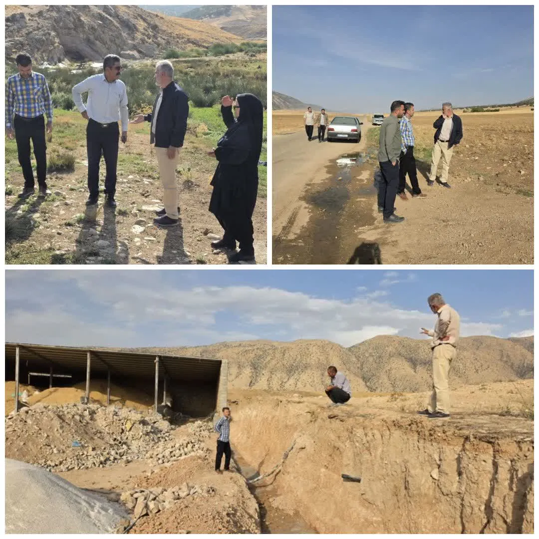 بررسی راهکارهای فنی برای رفع تنش آبی 10 روستای گیلان‌غرب