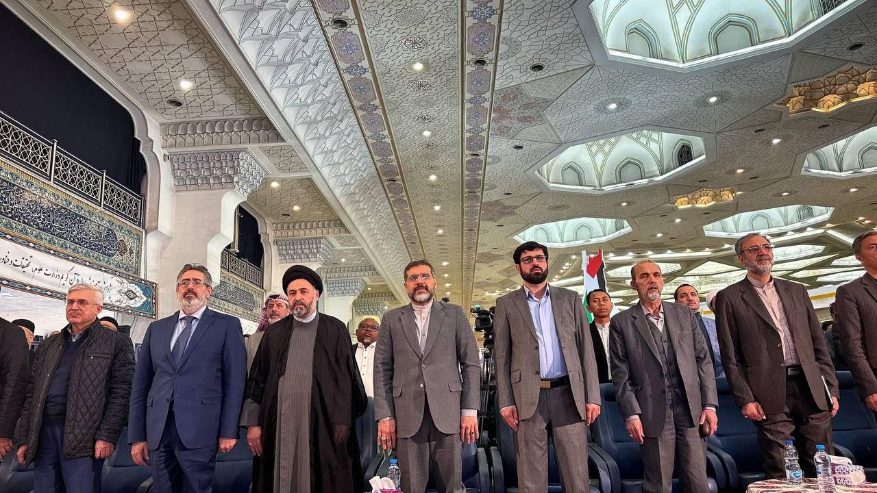 افتتاح نمایشگاه بین‌المللی قرآن کریم با حضور وزیر فرهنگ