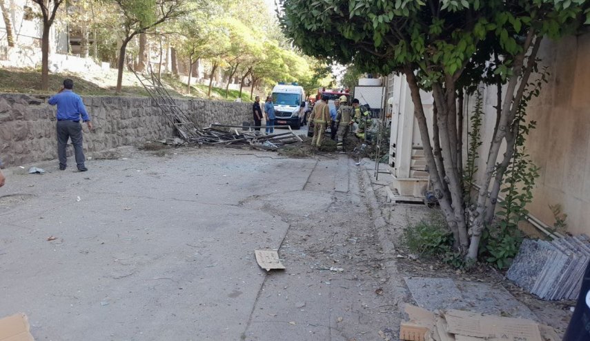انفجار در دانشکده مواد دانشگاه تهران