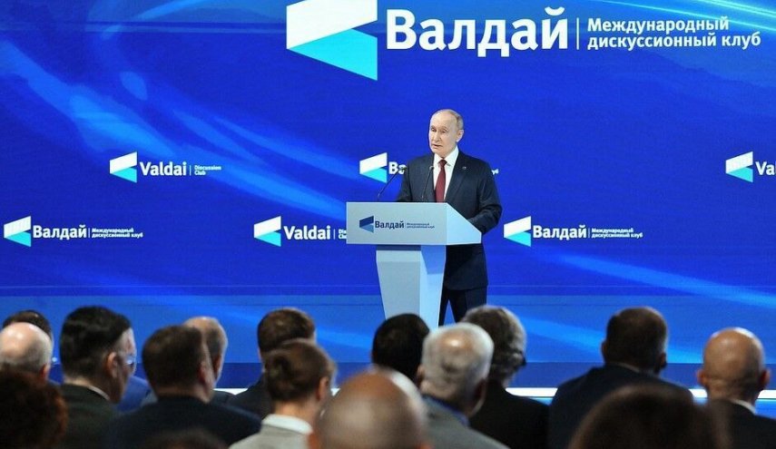 پوتین: روسیه در تحریم رکورددار جهان است/ مناقشه فلسطین با نسخه غربی حل نمیشود