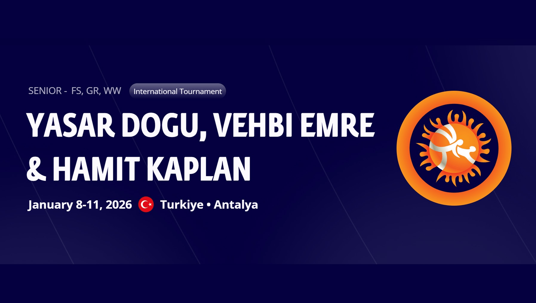 کشتی جام وهبی امره و یاشاردوغو ترکیه؛ برنامه مسابقات مشخص شد