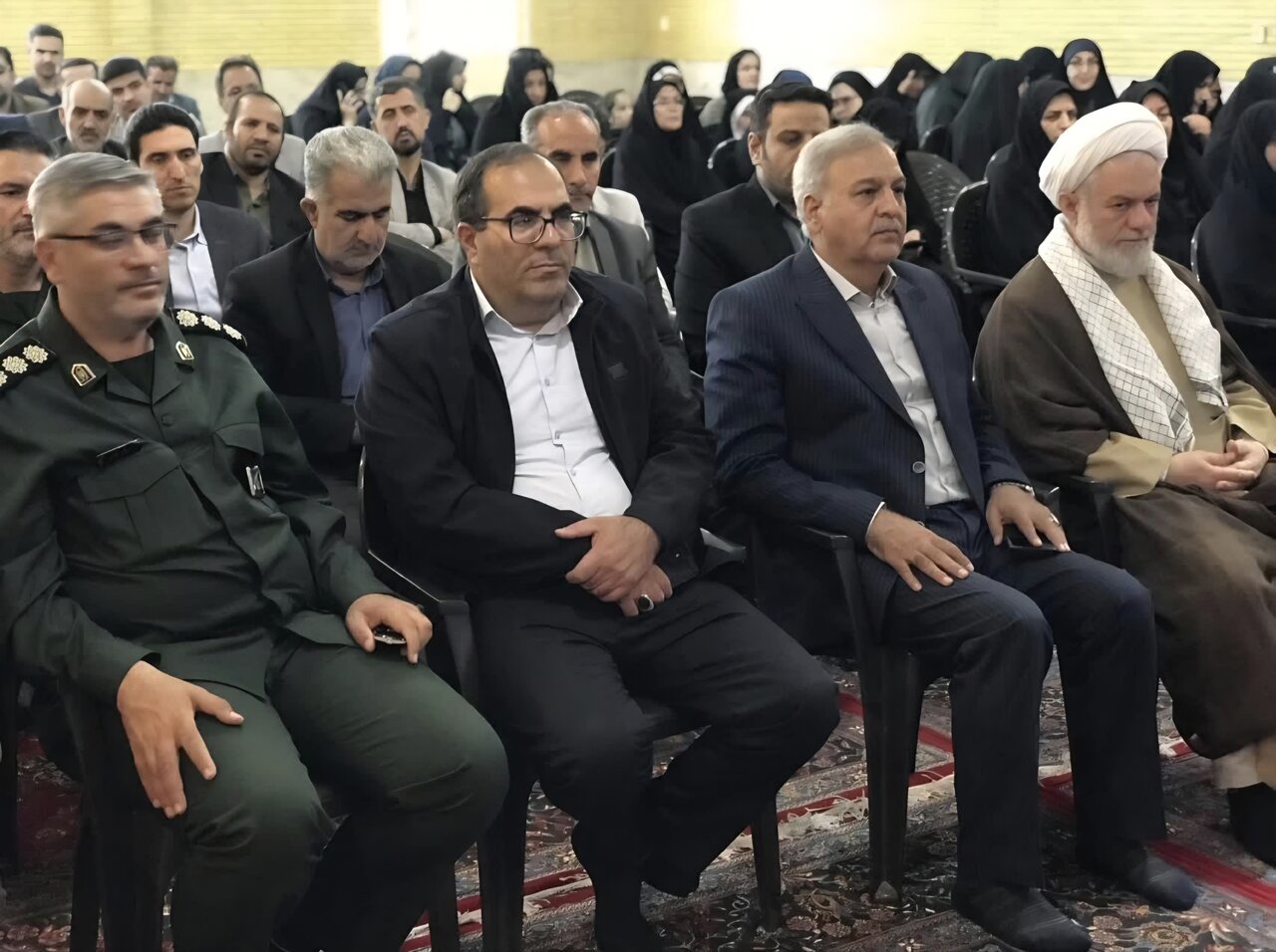 حضور رنجبرزاده در مراسم گراميداشت مقام معلم در اسدآباد