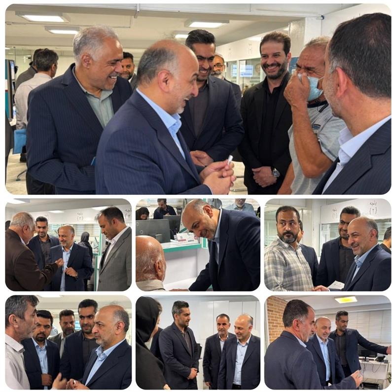 مديرعامل بيمه دي از شعبه تخصصي بيمه‌هاي درمان بازديد کرد
