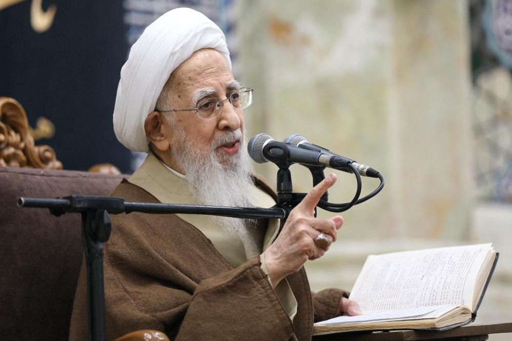 آیت‌الله جوادی آملی:  وظیفه همگان، حفظ وحدت، حمایت از رهبری و صیانت از نظام اسلامی است