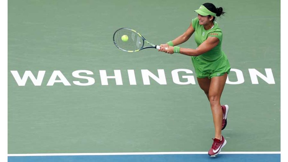 Philippine tennis star Alex Eala rallies past China’s Zheng Qinwen into DC Open Round of 16