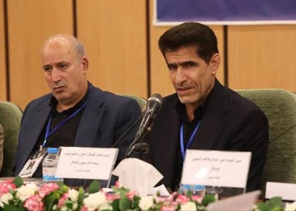 حيدري رييس هيات فوتبال چهارمحال و بختياري باقي ماند
