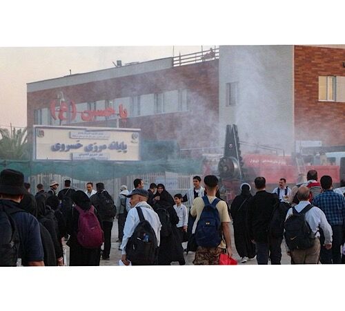 جابه‌جايي زائران 5 استان کشور با اجراي طرح اتوبوس يکسره زائران اربعين حسيني در مرز خسروي