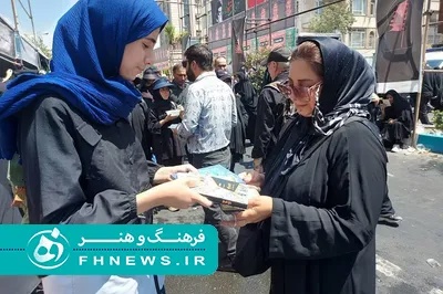 عکس؛ موکب‌هاي مديريت فرهنگي هنري منطقه ده در مسير پياده‌روي جاماندگان اربعين حسيني