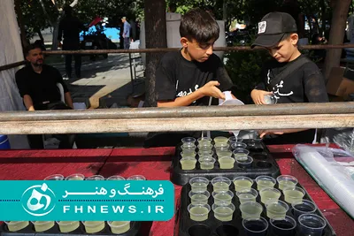 عکس؛ فرهنگسراي انقلاب اسلامي در پياده روي « جاماندگان اربعين»