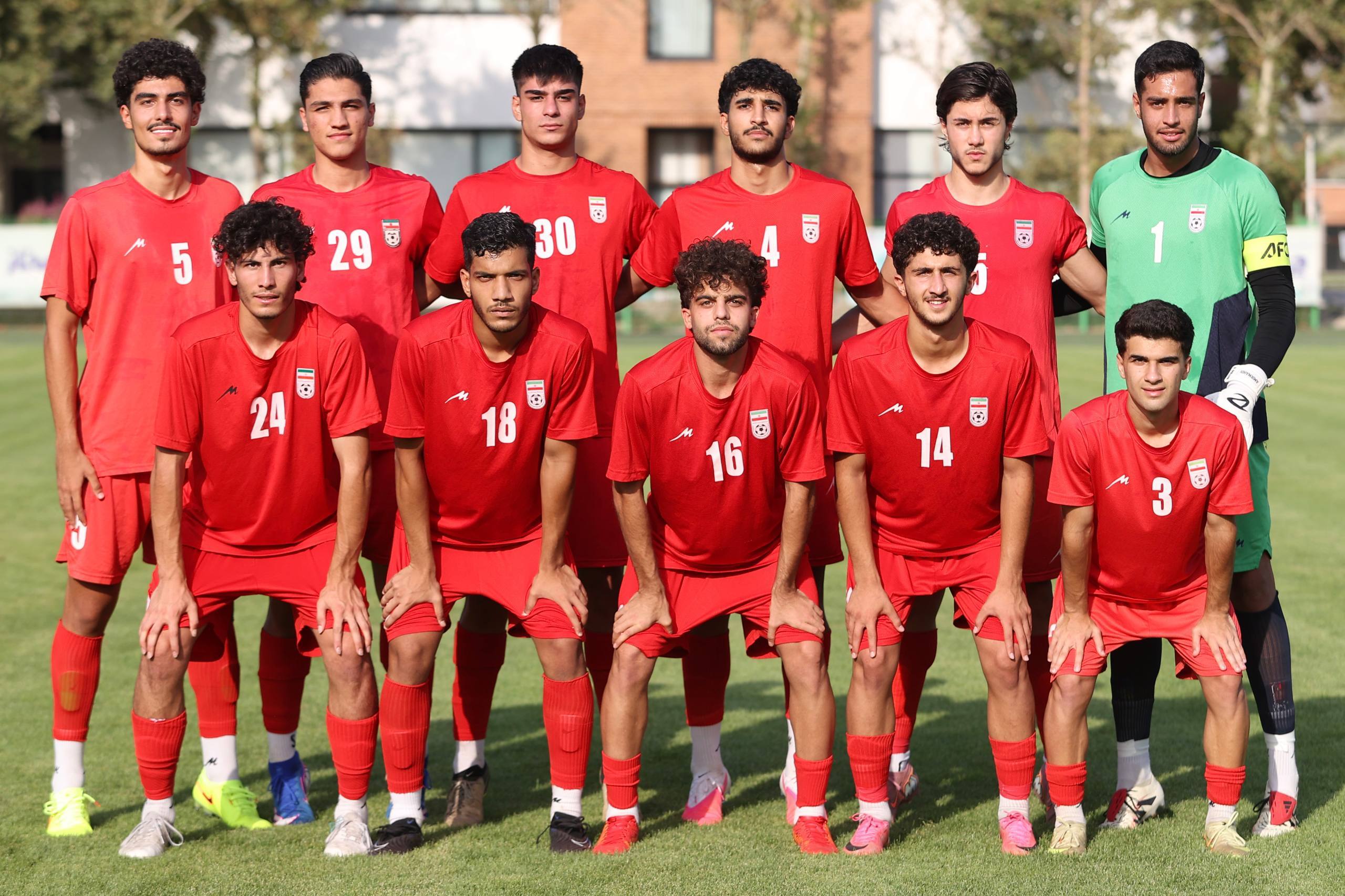 فهرست تیم فوتبال جوانان ایران برای انتخابی جام ملتها