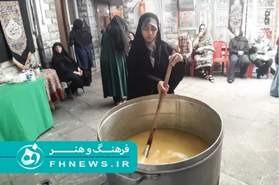 عکس؛ برگزاری ویژه برنامه «نذر کرامت» در خانه فرهنگ ابوسعید