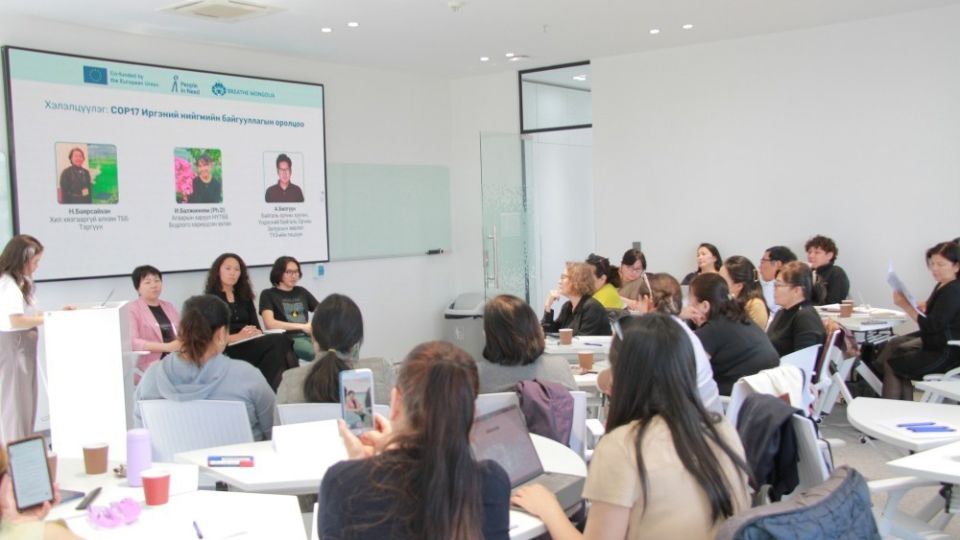 Mongolian CSOs call for stronger action on rangeland protection, responsible land management ahead of COP17