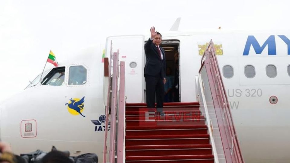 Myanmar President begins official visit to Russia at counterpart Putin’s invitation