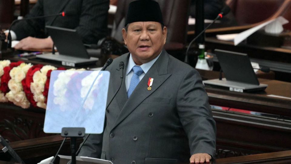 Indonesia President Prabowo marks Independence Day amid deadly earthquake