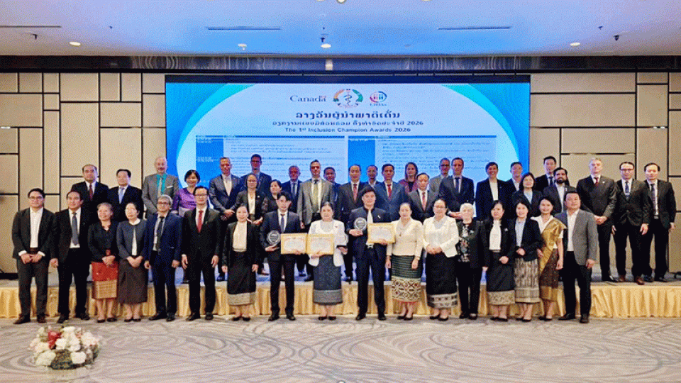 Awards boost efforts to advance inclusive healthcare in Laos