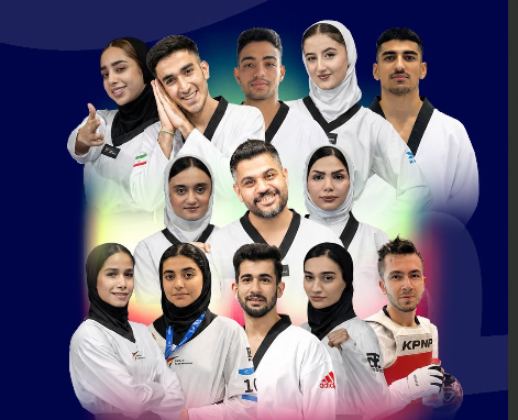 درخشش پاراتکواندوکاران ایران در جام ریاست با 13 نشان رنگارنگ