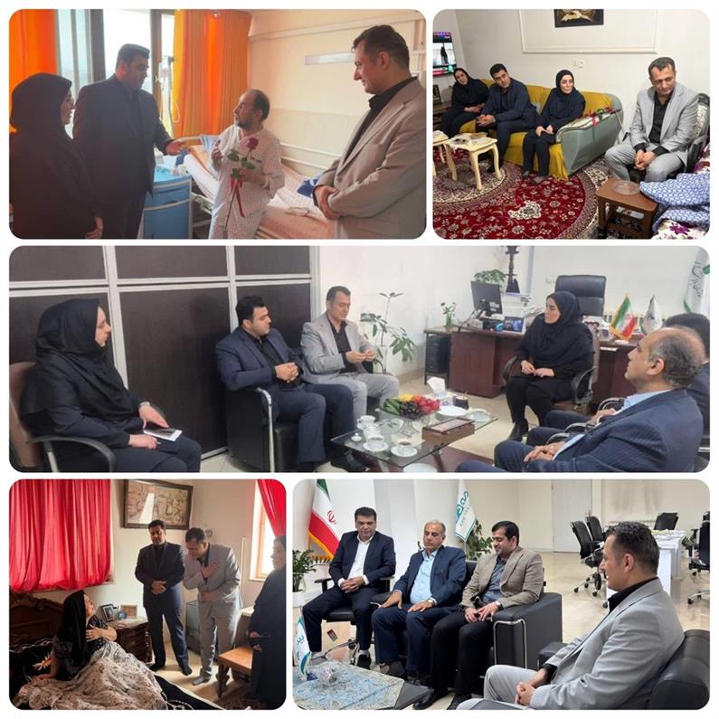 نشست مدیر بیمه دی استان گلستان با رئیس صندوق بازنشستگی استان برایی بررسی چالشهای احتمالی