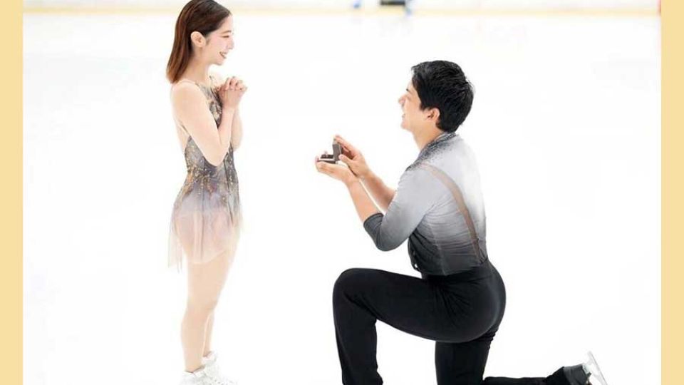 Japan’s figure skaters Riku Miura, Ryuichi Kihara announce engagement