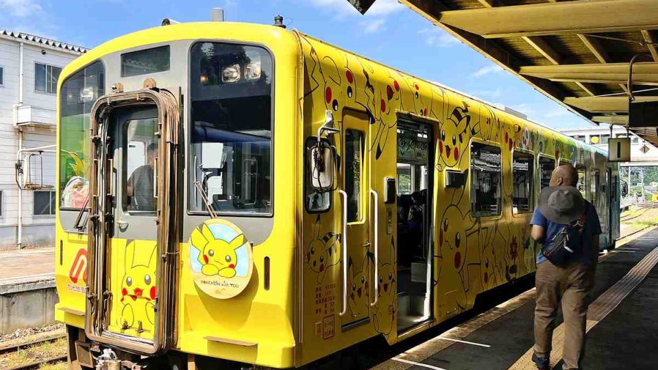 Japan’s Pokémon train in Ishikawa Prefecture back in action