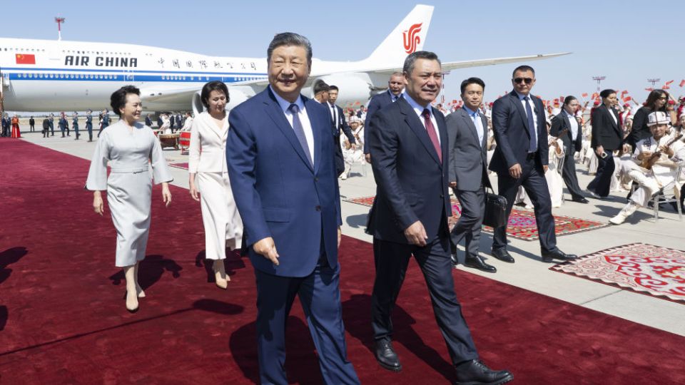 Chinese President Xi arrives in Kyrgyzstan for SCO summit, state visit