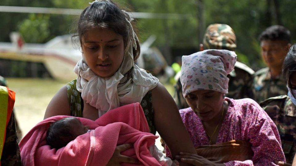 Nepal’s flood survivors face a second crisis as medicines, water run short