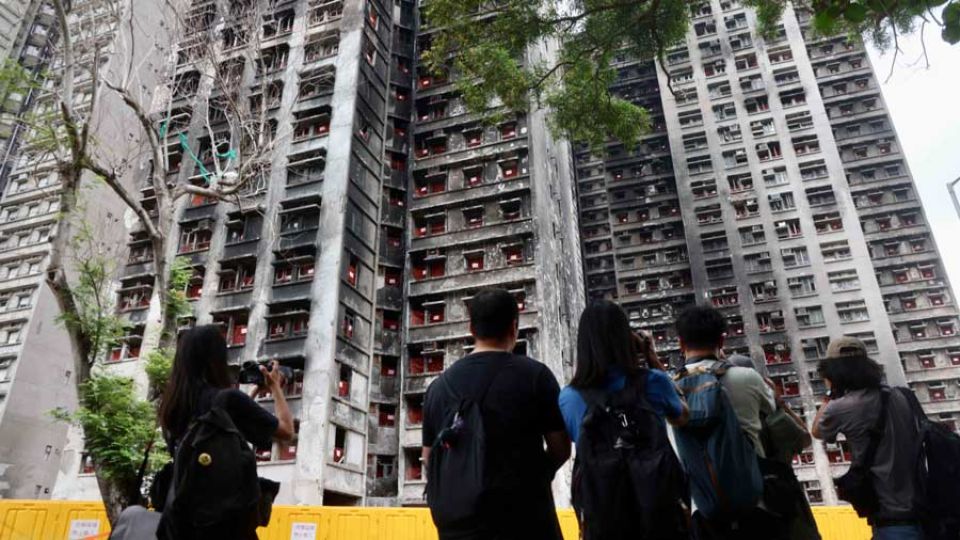 Hong Kong 2025 high-rise blaze: More than 97% of owners accept buyout offer