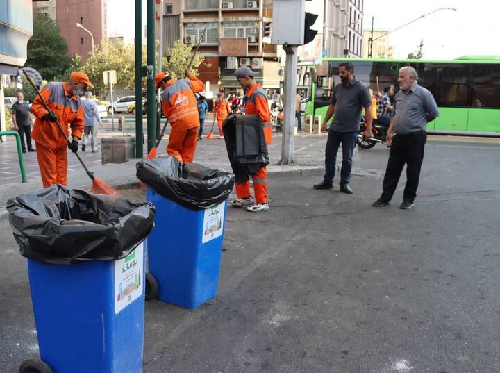 آمادهباش خدمات شهری منطقه 11 همزمان با جشن پیامبر مهربانی