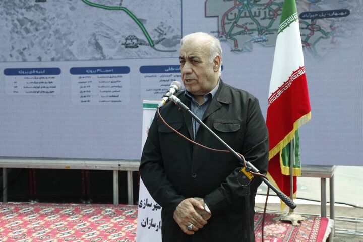 پیشرفت 92 درصدی پروژه بهبهان–پل خیرآباد