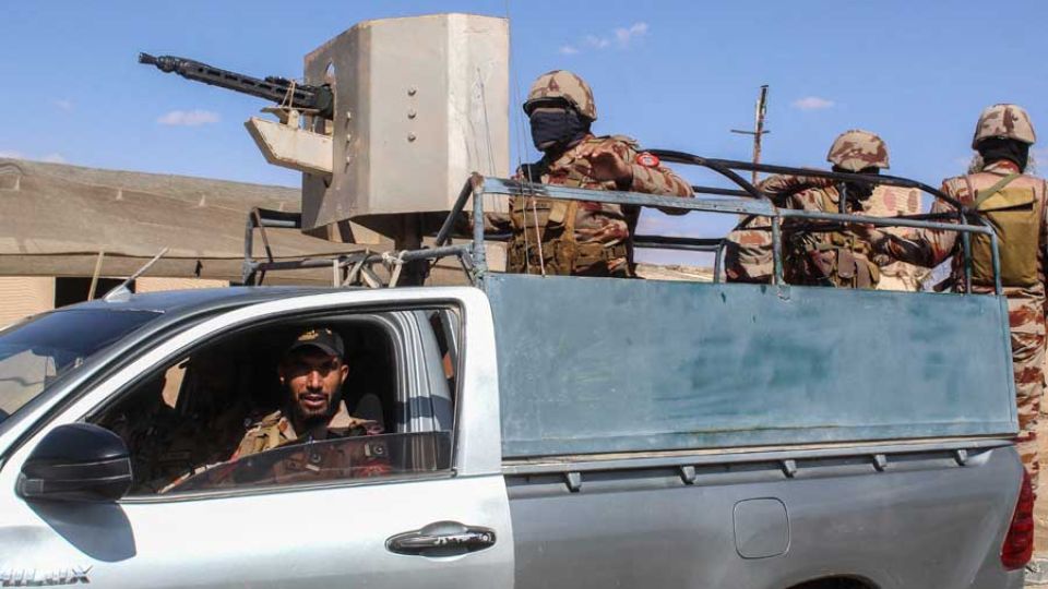 5 security personnel among 6 martyred in Pakistan Customs House attack, 21 terrorists killed across province
