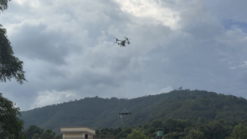 Drones take on a new role in Nepal’s disaster response—from delivering food to carrying bodies