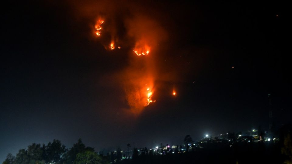 Indonesia’s Mount Semeru fires spreading as East Java experiences extreme drought