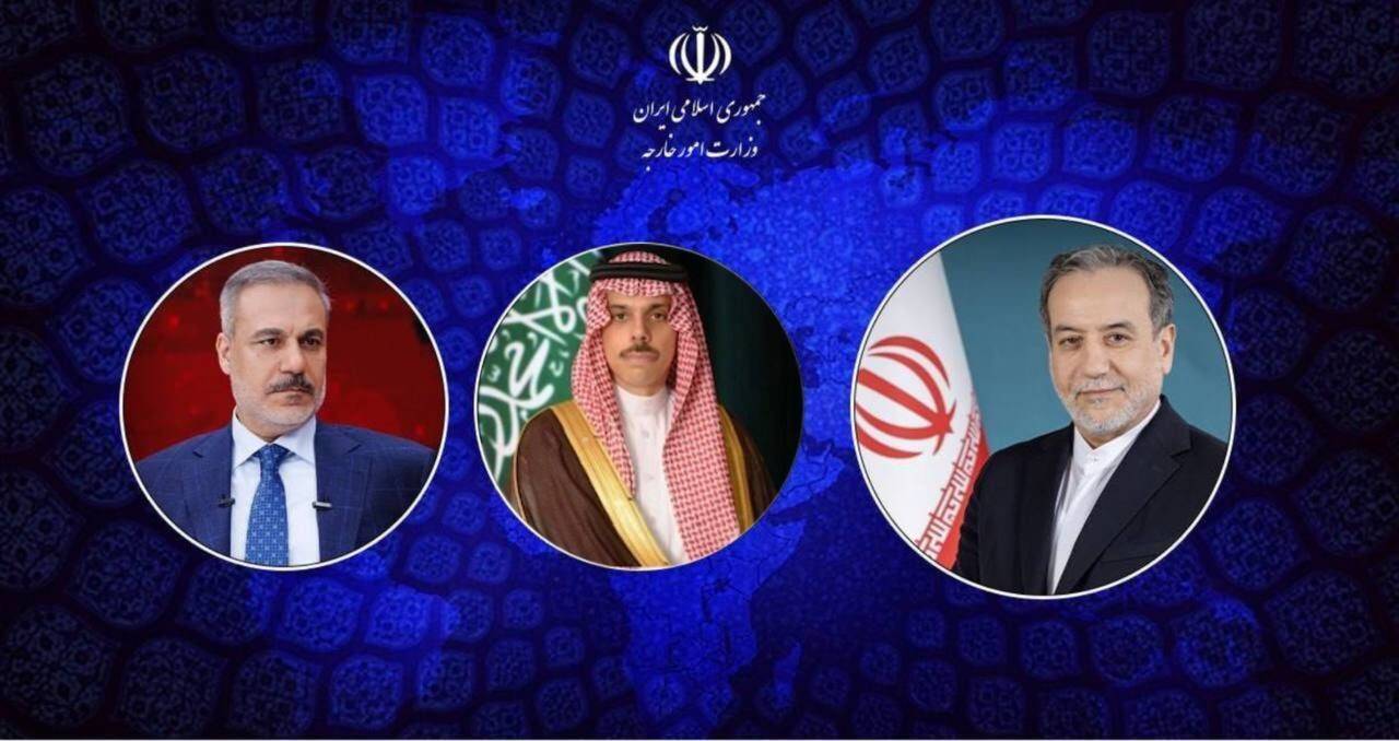 گفت‌وگوی عراقچی با وزرای امور خارجه عربستان و ترکیه