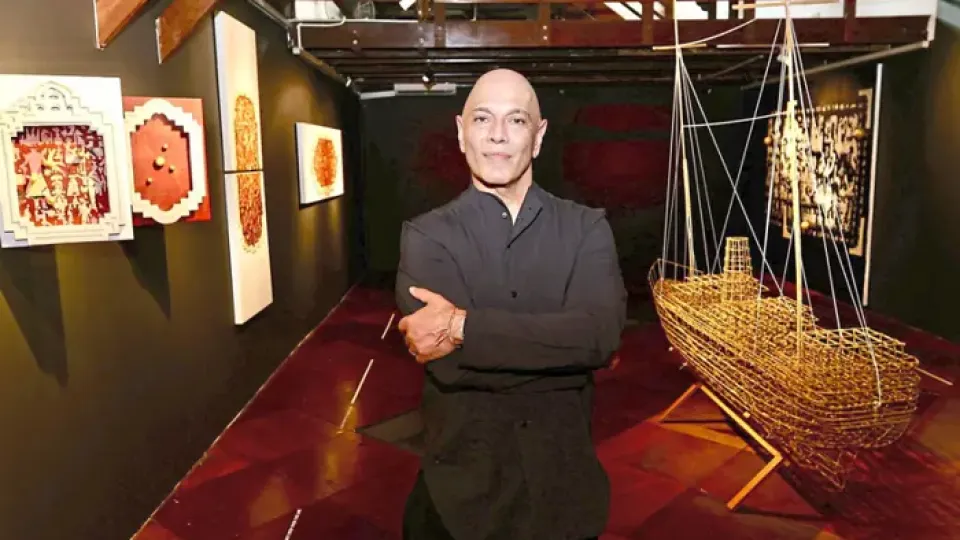 Malaysian artist traces the soulful threads of migrant journeys