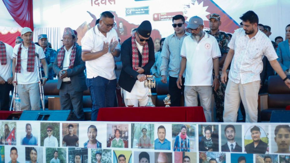 Families of Nepal’s Gen Z martyrs question PM’s absence at uprising anniversary