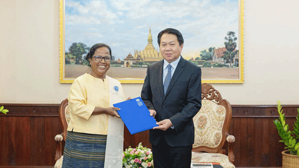 UNDP pledges continued support for Laos