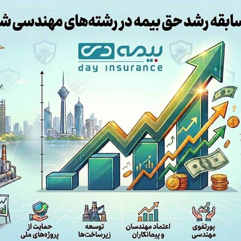 جهش 114 درصدی بیمه دی در بخش مهندسی و انرژی؛ رکورد تولید حقبیمه سال 1404 در کمتر از 6 ماه شکسته شد