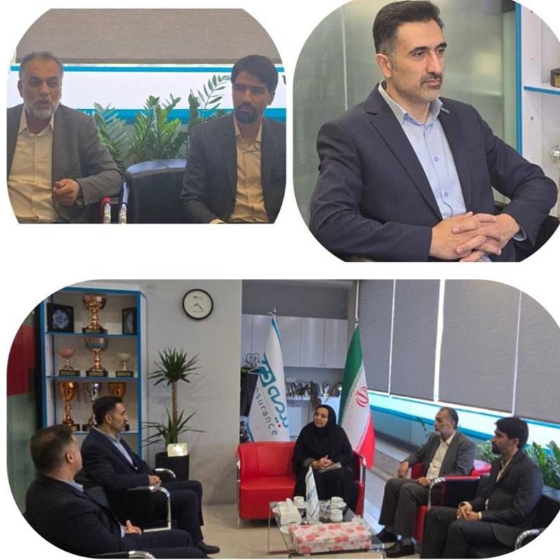 دیدار رئیس بنیاد شهید تربتحیدریه با سرپرست مدیریت بیمه دی استان خراسان رضوی/ تأکید بر ارتقای سطح خدمات به خانوادههای شهدا و ایثارگران
