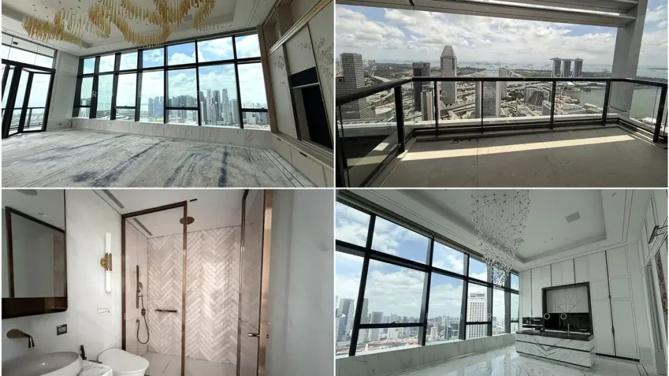 Chinese money launderers’ super-luxe condos with panoramic Singapore skyline views on auction block