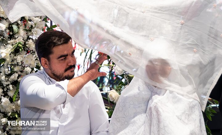 جشن ازدواج 110 زوج جوان تهرانی