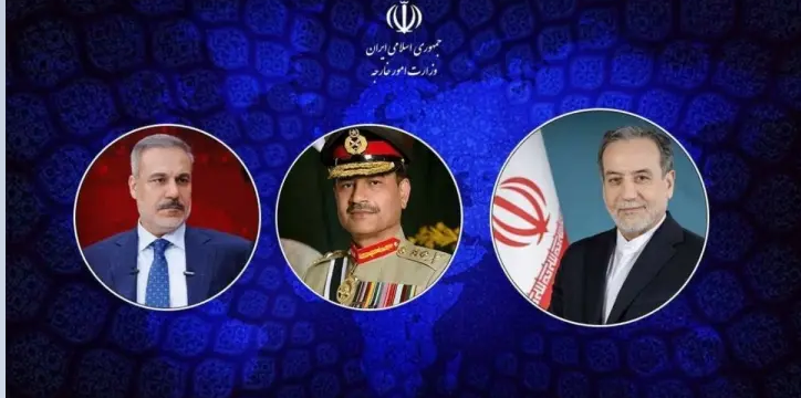 گفتگوی تلفنی عراقچی با فیدان و عاصم منیر